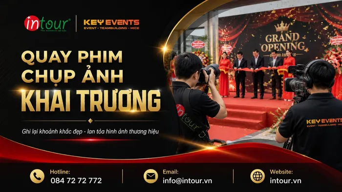 Quay Phim Chụp Ảnh Khai Trương Chuyên Nghiệp
