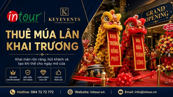 Thuê Múa Lân Khai Trương Cửa Hàng, Công Ty Trọn Gói