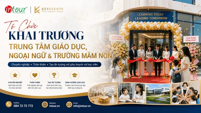Tổ Chức Khai Trương Trung Tâm Giáo Dục, Ngoại Ngữ, Trường Mầm Non