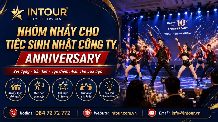 Nhóm Nhảy Cho Tiệc Sinh Nhật Công Ty, Anniversary