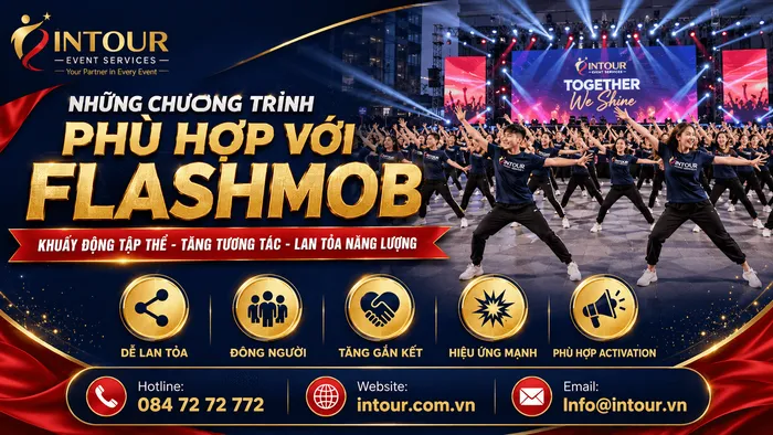 Những Chương Trình Phù Hợp Với Flashmob