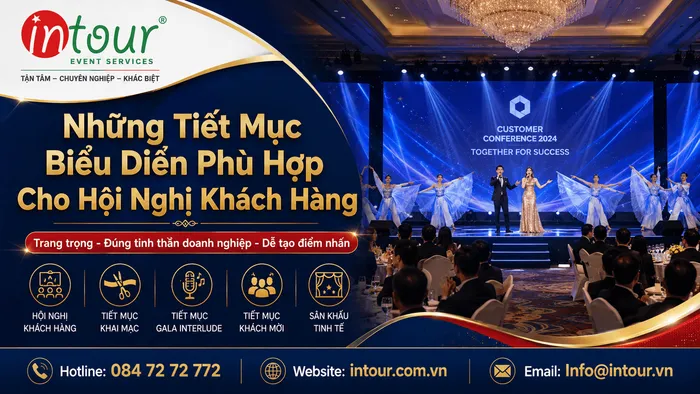 Những Tiết Mục Biểu Diễn Phù Hợp Cho Hội Nghị Khách Hàng