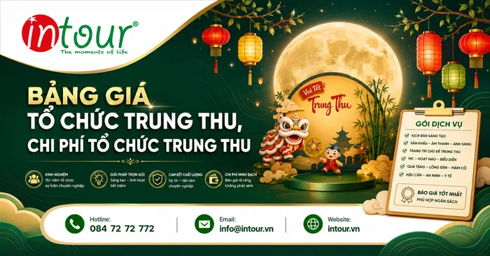 Bảng Giá Dịch Vụ Tổ Chức Trung Thu Trọn Gói 2026