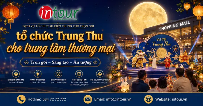 Tổ Chức Trung Thu Cho Trung Tâm Thương Mại, Siêu Thị, Khu Vui Chơi