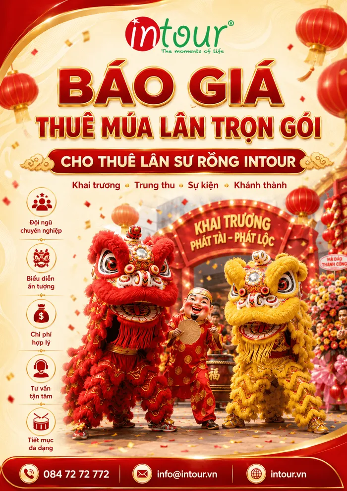Cho Thuê Múa Lân Hà Nội Trọn Gói Cho Khai Trương, Trung Thu, Sự Kiện