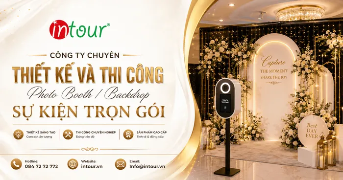 Thiết Kế Thi Công Photo Booth Sự Kiện Trọn Gói, Đẹp Theo Concept