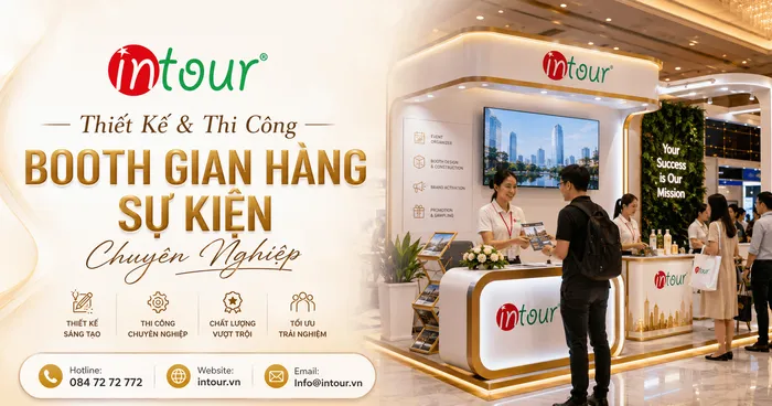 Thi Công Booth Sự Kiện, Booth Quảng Cáo, Gian Hàng Chuyên Nghiệp