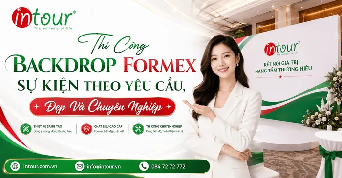 Thi Công Backdrop Formex Sự Kiện Theo Yêu Cầu, Đẹp Và Chuyên Nghiệp