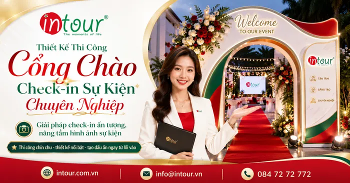 Thiết Kế Thi Công Cổng Chào Check-in Sự Kiện Chuyên Nghiệp