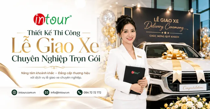 Thiết Kế Thi Công Lễ Giao Xe Chuyên Nghiệp Trọn Gói