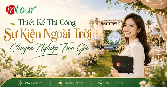Thiết Kế Thi Công Sự Kiện Ngoài Trời Chuyên Nghiệp Trọn Gói