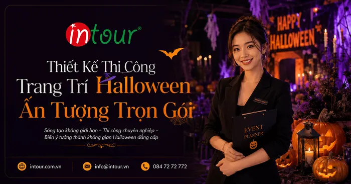 Thiết Kế Thi Công Trang Trí Halloween Ấn Tượng Trọn Gói